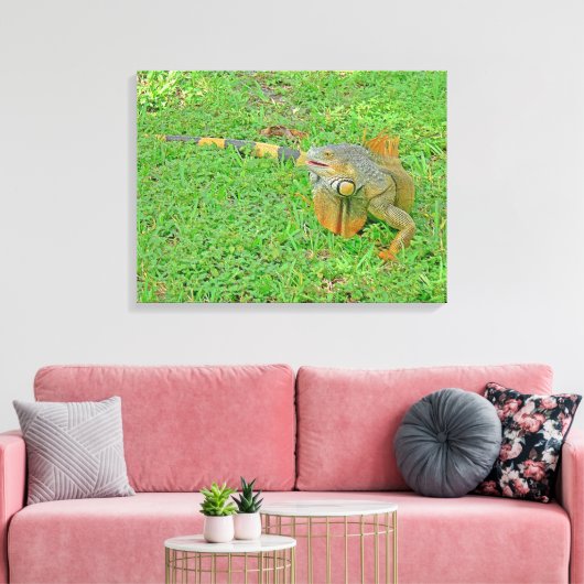 Stretched Canvas Print Leinwanddruck (Insitu (Wohnzimmer))