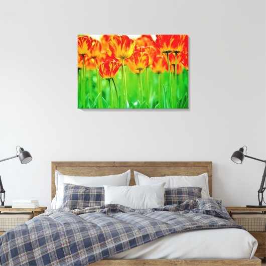 Stretched Canvas Print Leinwanddruck (Insitu (Schlafzimmer))