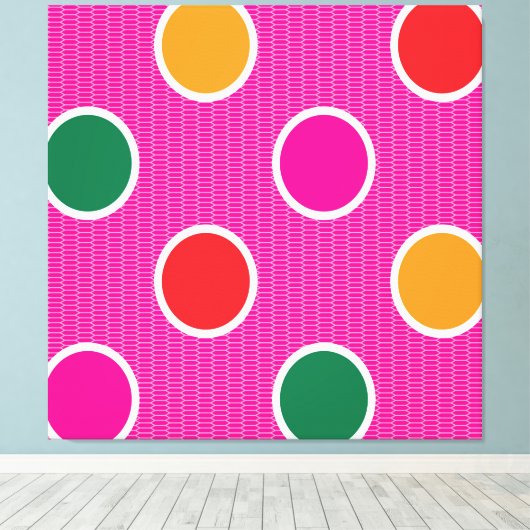 Stretched Canvas Print Leinwanddruck (Insitu (Holzboden))