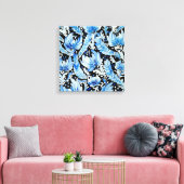 Stretched Canvas Print Leinwanddruck (Insitu (Wohnzimmer))