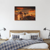 Stretched Canvas Print Leinwanddruck (Insitu (Schlafzimmer))