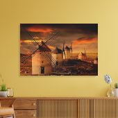Stretched Canvas Print Leinwanddruck (Insitu (Wohnzimmer))