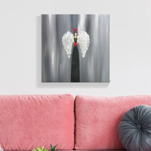 Stretched Canvas Print Leinwanddruck (Insitu (Wohnzimmer))