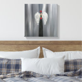 Stretched Canvas Print Leinwanddruck (Insitu (Schlafzimmer))