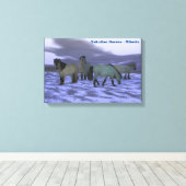 Stretched Canvas Print Leinwanddruck (Insitu (Holzboden))