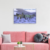 Stretched Canvas Print Leinwanddruck (Insitu (Wohnzimmer))