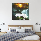 Stretched Canvas Print Leinwanddruck (Insitu (Schlafzimmer))