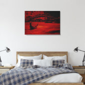 Stretched Canvas Print Leinwanddruck (Insitu (Schlafzimmer))