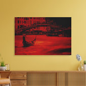 Stretched Canvas Print Leinwanddruck (Insitu (Wohnzimmer))