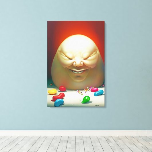 Stretched Canvas Print Leinwanddruck (Insitu (Holzboden))