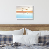 Stretched Canvas Print Leinwanddruck (Insitu (Schlafzimmer))