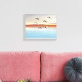 Stretched Canvas Print Leinwanddruck (Insitu (Wohnzimmer))