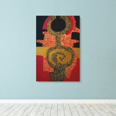 Stretched Canvas Print Leinwanddruck (Insitu (Holzboden))