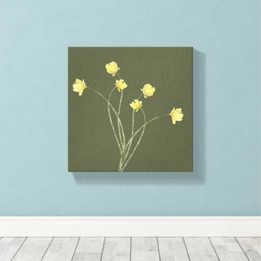 Stretched Canvas Print Leinwanddruck (Insitu (Holzboden))