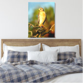 Stretched Canvas Print Leinwanddruck (Insitu (Schlafzimmer))