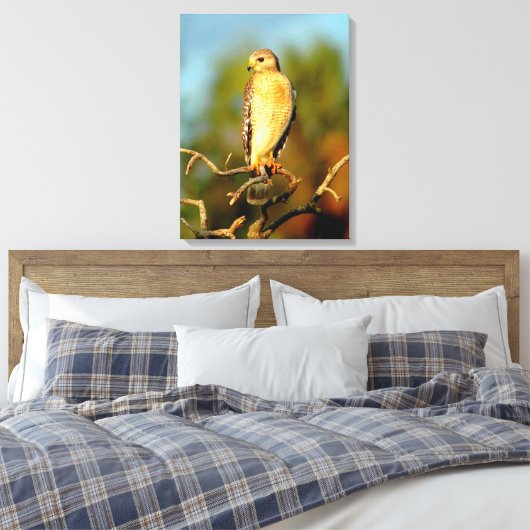 Stretched Canvas Print Leinwanddruck (Insitu (Schlafzimmer))
