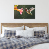 Stretched Canvas Print Leinwanddruck (Insitu (Schlafzimmer))