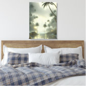 Stretched Canvas Print Leinwanddruck (Insitu (Schlafzimmer))