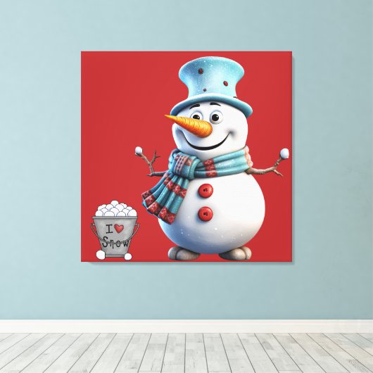 Stretched Canvas Print Leinwanddruck (Insitu (Holzboden))