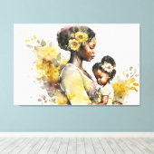 Stretched Canvas Print Leinwanddruck (Insitu (Holzboden))