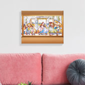 Stretched Canvas Print Leinwanddruck (Insitu (Wohnzimmer))