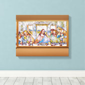 Stretched Canvas Print Leinwanddruck (Insitu (Holzboden))