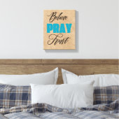 Stretched Canvas Print Leinwanddruck (Insitu (Schlafzimmer))