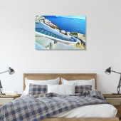 Stretched Canvas Print Leinwanddruck (Insitu (Schlafzimmer))
