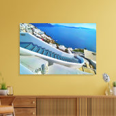 Stretched Canvas Print Leinwanddruck (Insitu (Wohnzimmer))