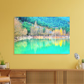 Stretched Canvas Print Leinwanddruck (Insitu (Wohnzimmer))