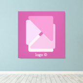 Stretched Canvas Print Leinwanddruck (Insitu (Holzboden))