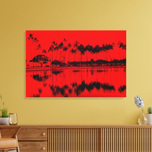 Stretched Canvas Print Leinwanddruck (Insitu (Wohnzimmer))