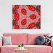Stretched Canvas Print Leinwanddruck (Insitu (Wohnzimmer))