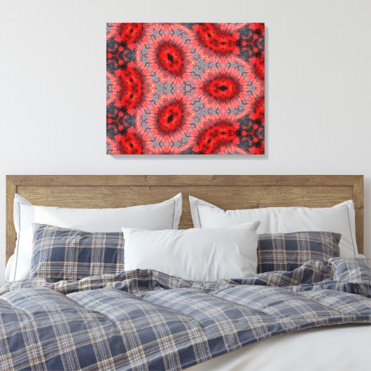 Stretched Canvas Print Leinwanddruck (Insitu (Schlafzimmer))