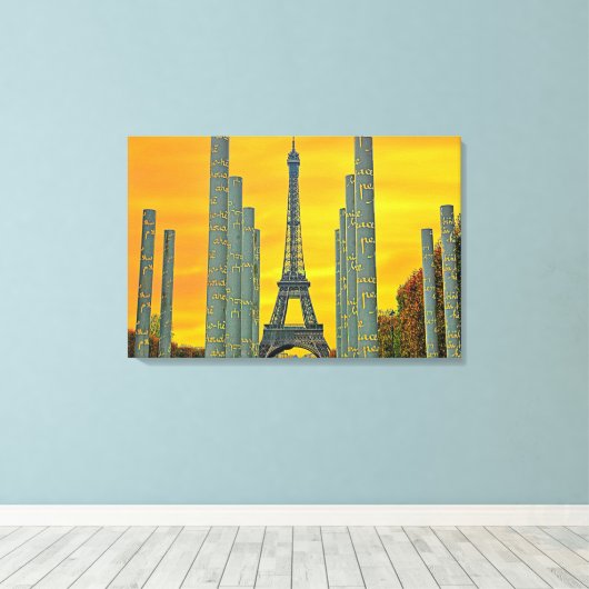 Stretched Canvas Print Leinwanddruck (Insitu (Holzboden))