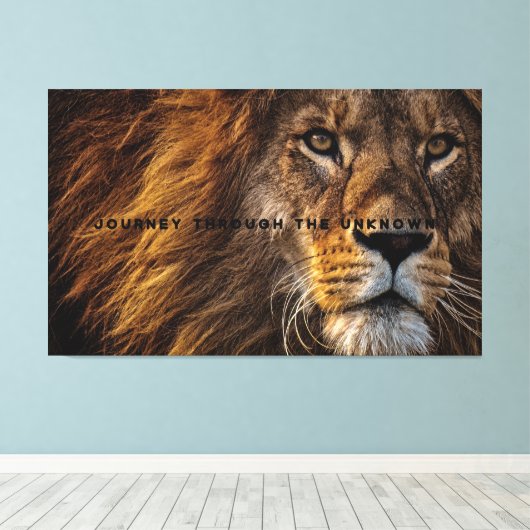 Stretched Canvas Print Leinwanddruck (Insitu (Holzboden))