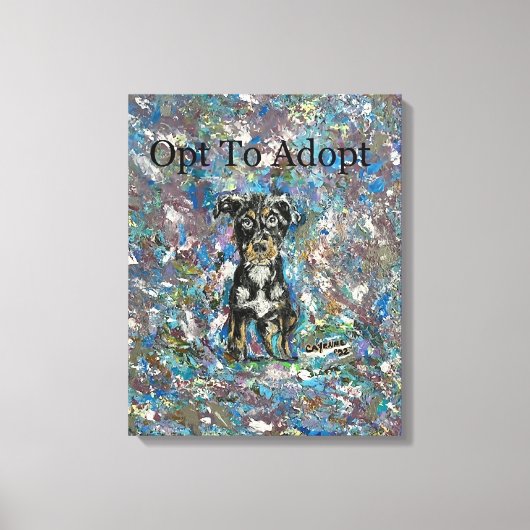 Stretched Canvas Print Leinwanddruck (Vorderseite)