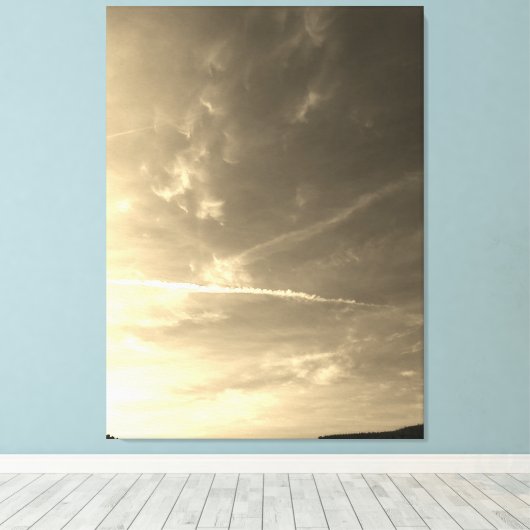 Stretched Canvas Print Leinwanddruck (Insitu (Holzboden))