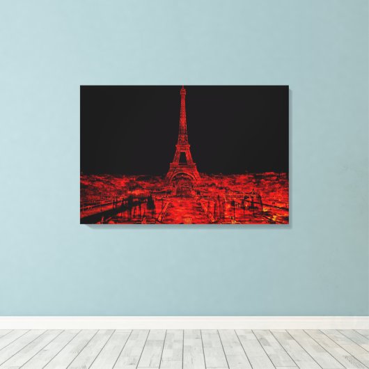 Stretched Canvas Print Leinwanddruck (Insitu (Holzboden))