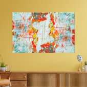 Stretched Canvas Print Leinwanddruck (Insitu (Wohnzimmer))