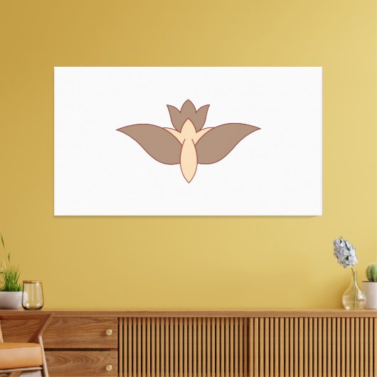 Stretched Canvas Print Leinwanddruck (Insitu (Wohnzimmer))