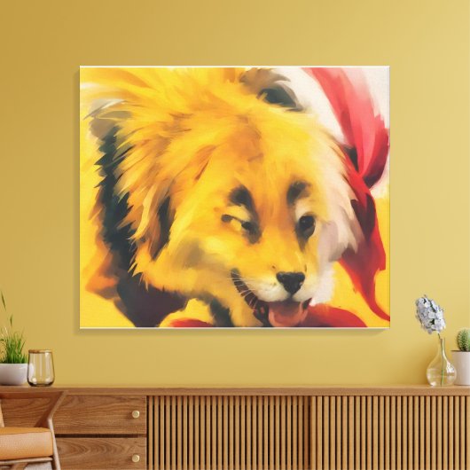 Stretched Canvas Print Leinwanddruck (Insitu (Wohnzimmer))