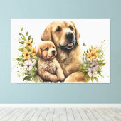 Stretched Canvas Print Leinwanddruck (Insitu (Holzboden))