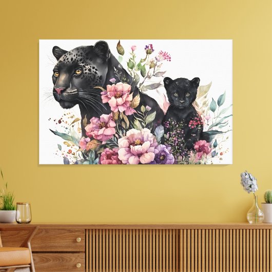 Stretched Canvas Print Leinwanddruck (Insitu (Wohnzimmer))