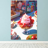 Stretched Canvas Print Leinwanddruck (Insitu (Holzboden))