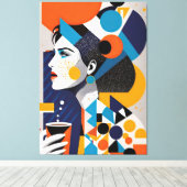 Stretched Canvas Print Leinwanddruck (Insitu (Holzboden))