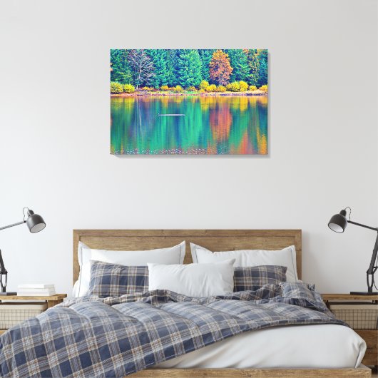 Stretched Canvas Print Leinwanddruck (Insitu (Schlafzimmer))