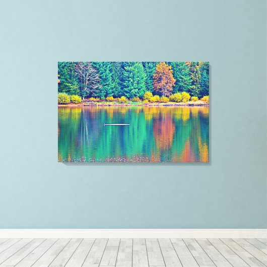 Stretched Canvas Print Leinwanddruck (Insitu (Holzboden))
