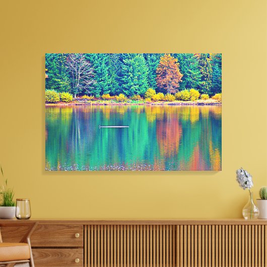 Stretched Canvas Print Leinwanddruck (Insitu (Wohnzimmer))