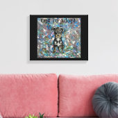 Stretched Canvas Print Leinwanddruck (Insitu (Wohnzimmer))